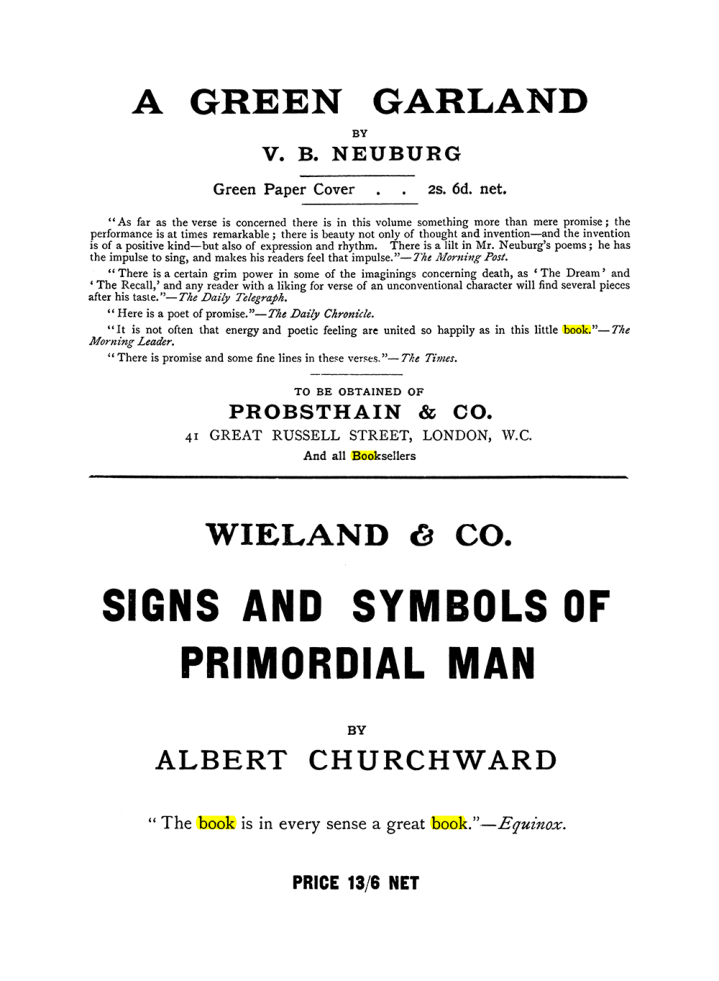 Original scan of The Equinox (Volume I, Number IX), PDF page 606