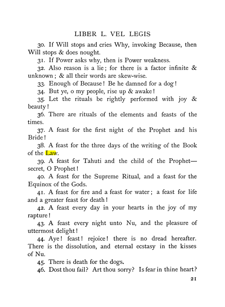 Original scan of The Equinox (Volume I, Number IX), PDF page 61