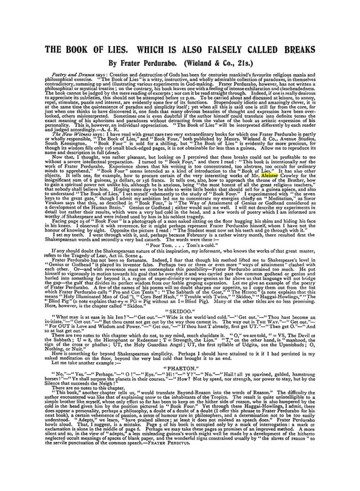 Original scan of The Equinox (Volume I, Number IX), PDF page 610