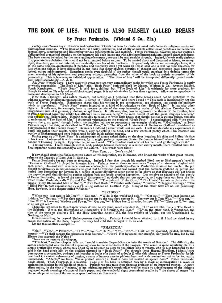 Original scan of The Equinox (Volume I, Number IX), PDF page 610