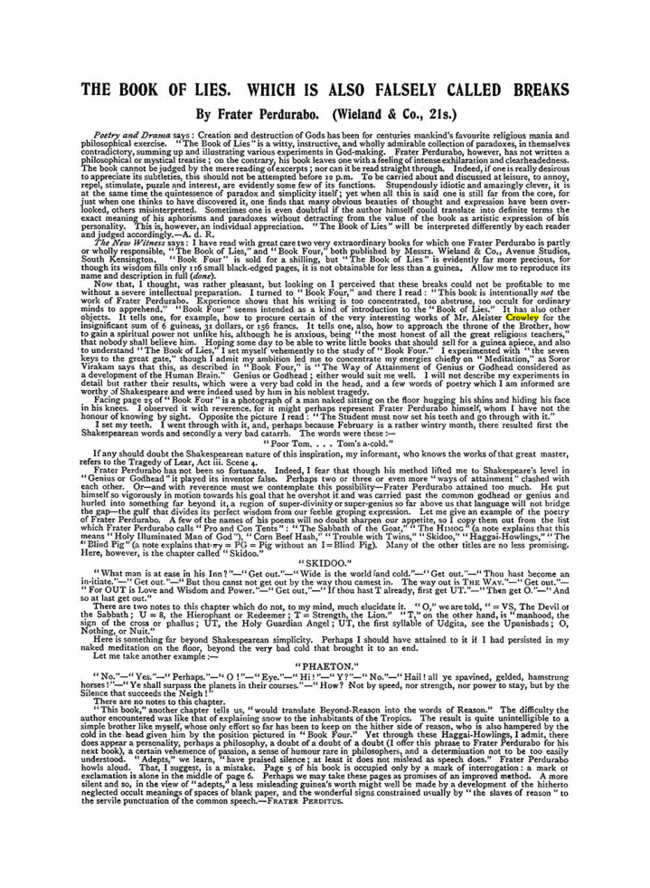 Original scan of The Equinox (Volume I, Number IX), PDF page 610