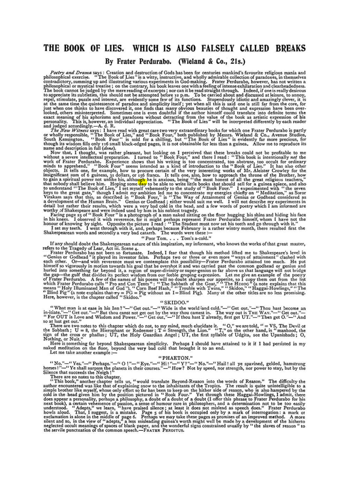 Original scan of The Equinox (Volume I, Number IX), PDF page 610