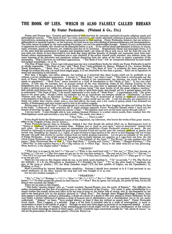 Original scan of The Equinox (Volume I, Number IX), PDF page 610