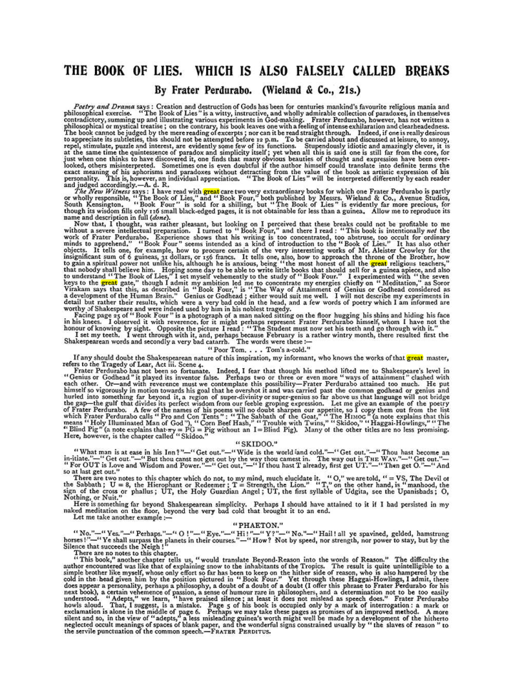 Original scan of The Equinox (Volume I, Number IX), PDF page 610