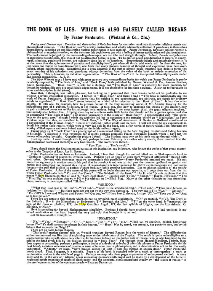 Original scan of The Equinox (Volume I, Number IX), PDF page 610