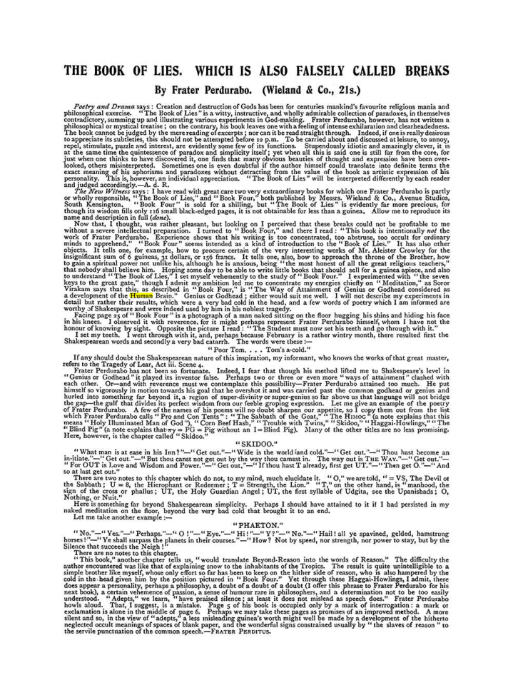 Original scan of The Equinox (Volume I, Number IX), PDF page 610