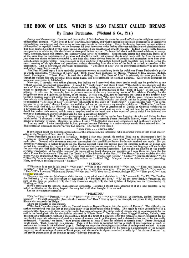 Original scan of The Equinox (Volume I, Number IX), PDF page 610