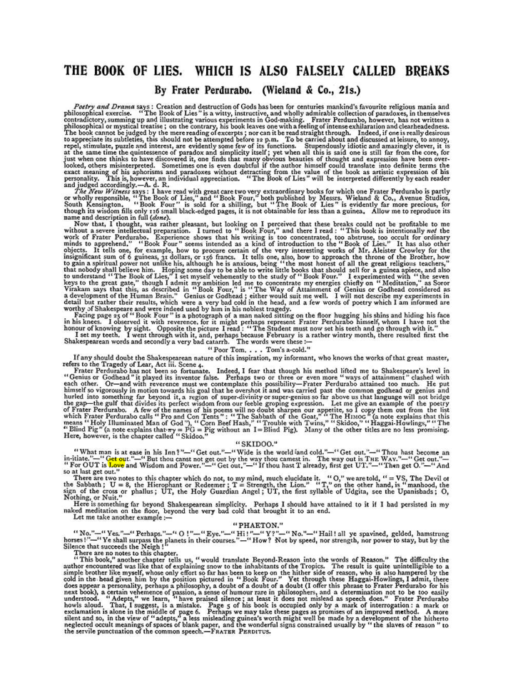 Original scan of The Equinox (Volume I, Number IX), PDF page 610