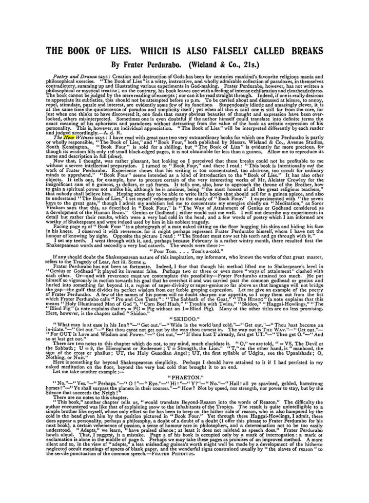 Original scan of The Equinox (Volume I, Number IX), PDF page 610