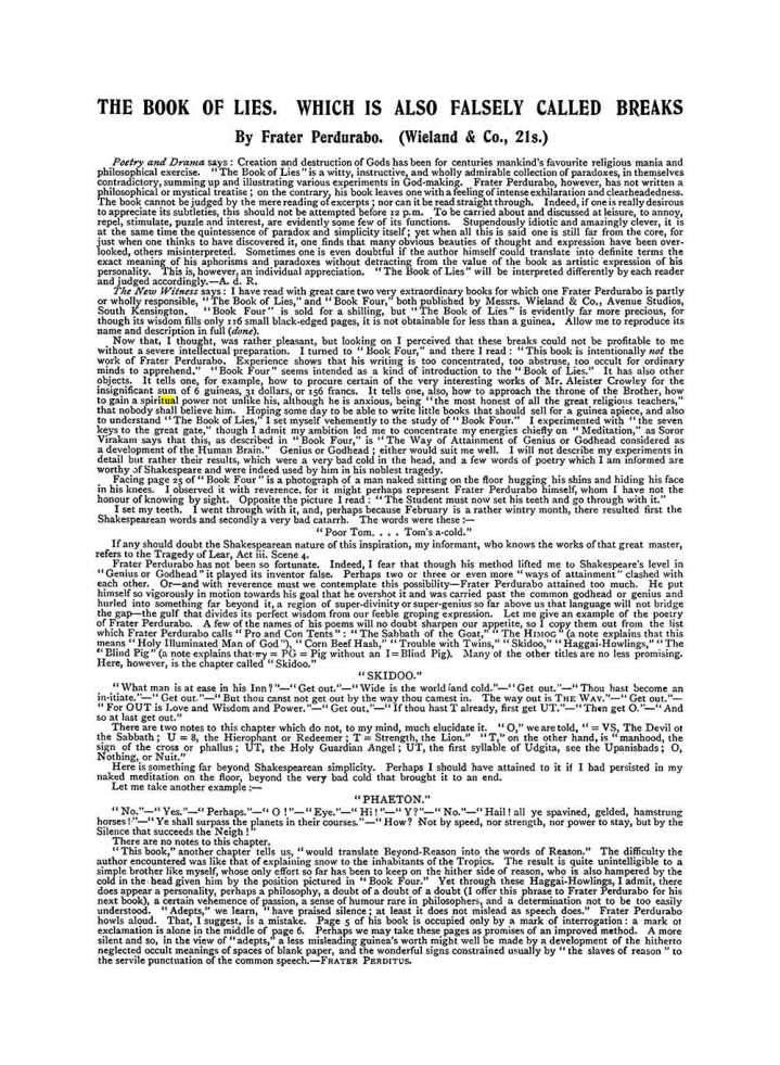 Original scan of The Equinox (Volume I, Number IX), PDF page 610