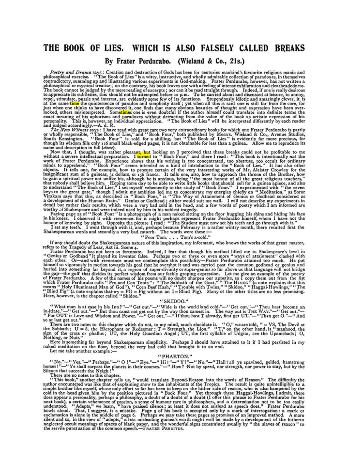 Original scan of The Equinox (Volume I, Number IX), PDF page 610