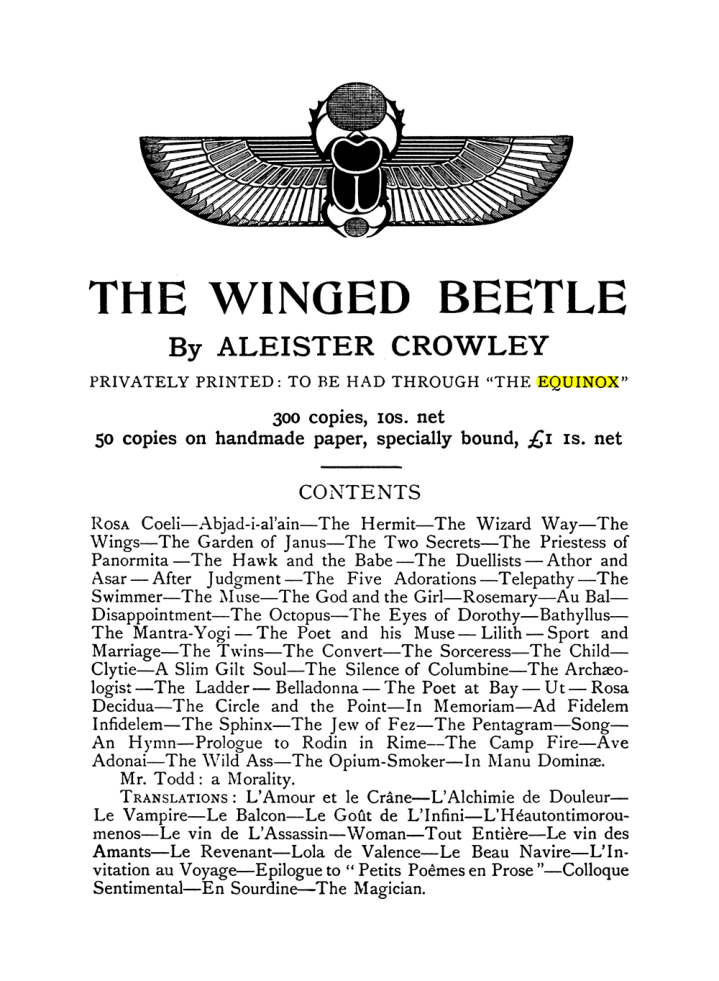 Original scan of The Equinox (Volume I, Number IX), PDF page 613