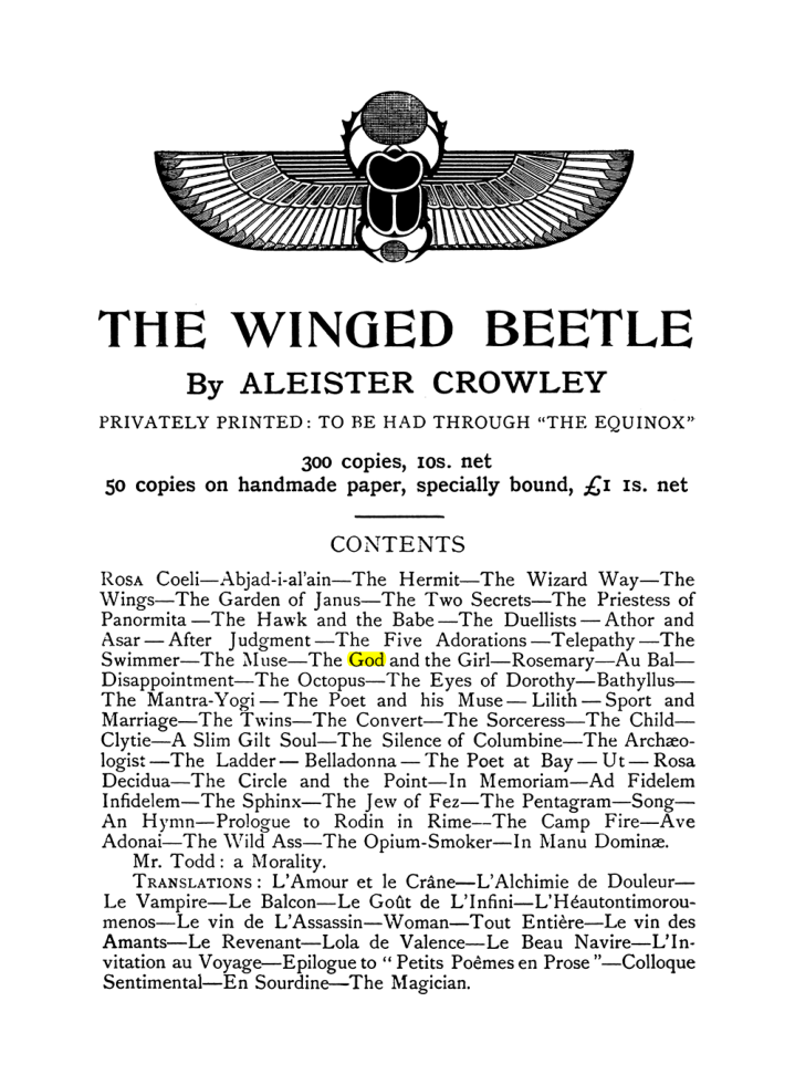 Original scan of The Equinox (Volume I, Number IX), PDF page 613
