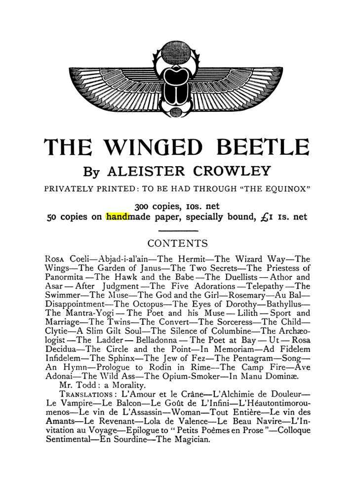 Original scan of The Equinox (Volume I, Number IX), PDF page 613