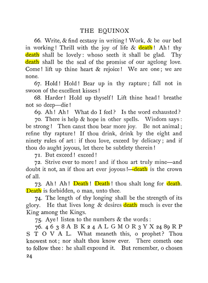 Original scan of The Equinox (Volume I, Number IX), PDF page 64