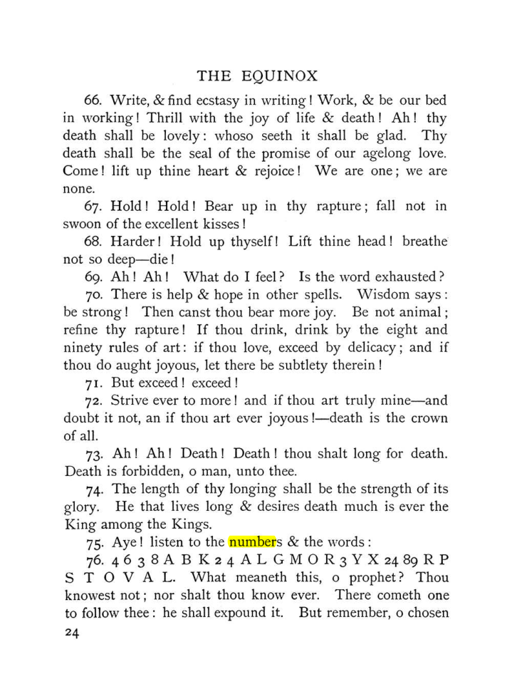 Original scan of The Equinox (Volume I, Number IX), PDF page 64
