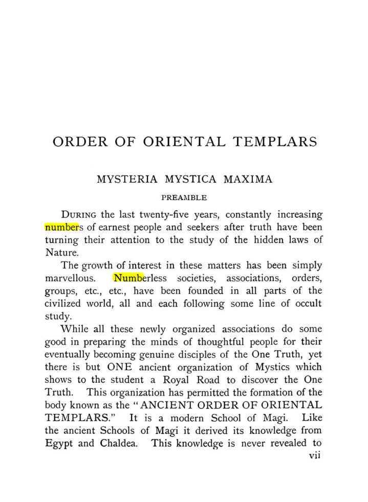 Original scan of The Equinox (Volume I, Number IX), PDF page 7