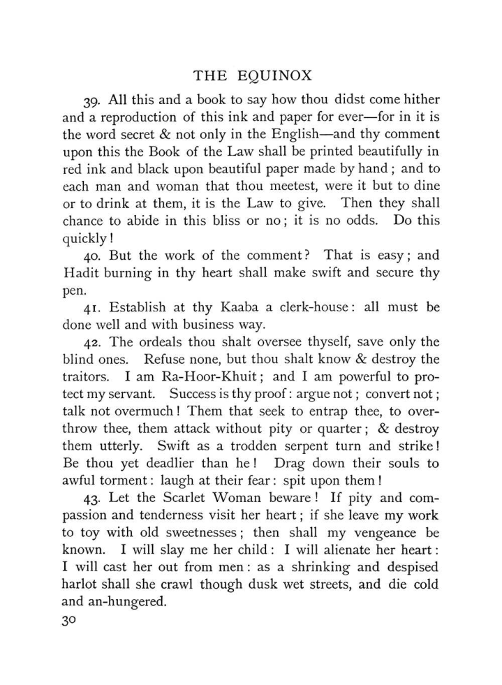 Original scan of The Equinox (Volume I, Number IX), PDF page 70