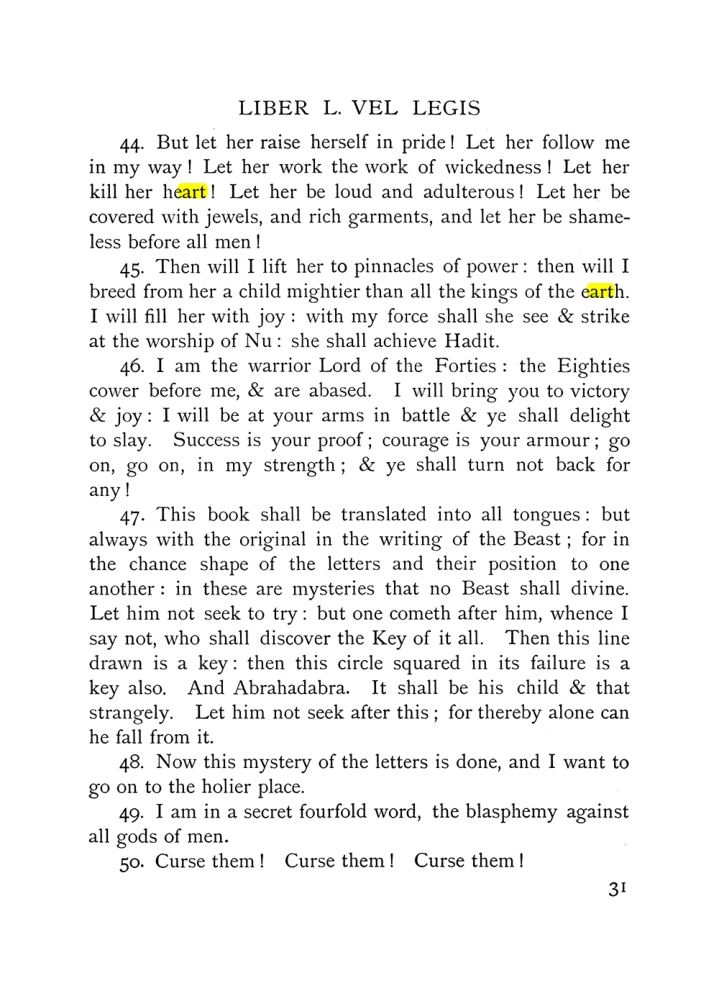 Original scan of The Equinox (Volume I, Number IX), PDF page 71