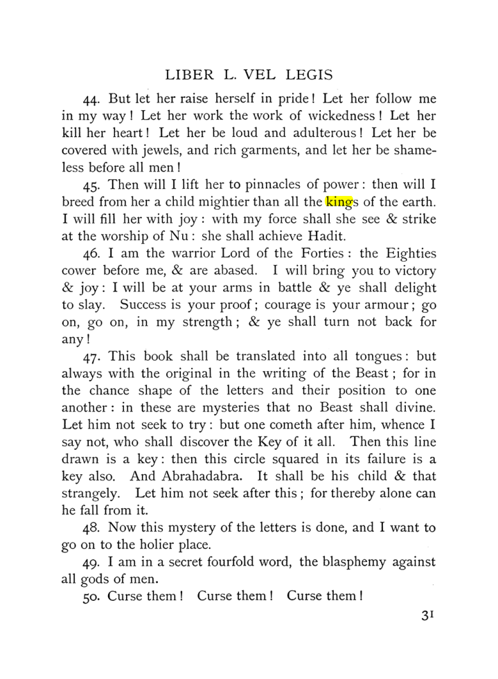 Original scan of The Equinox (Volume I, Number IX), PDF page 71
