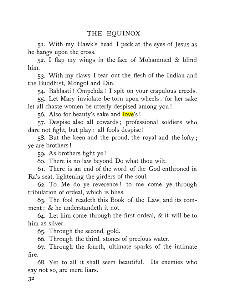Original scan of The Equinox (Volume I, Number IX), PDF page 72