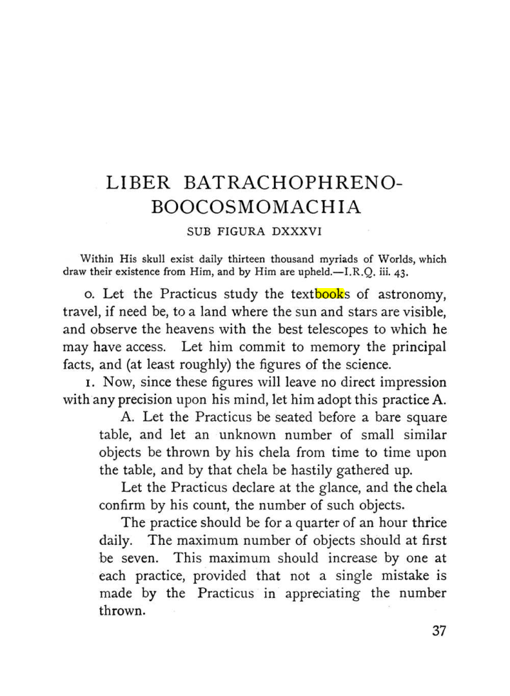 Original scan of The Equinox (Volume I, Number IX), PDF page 77