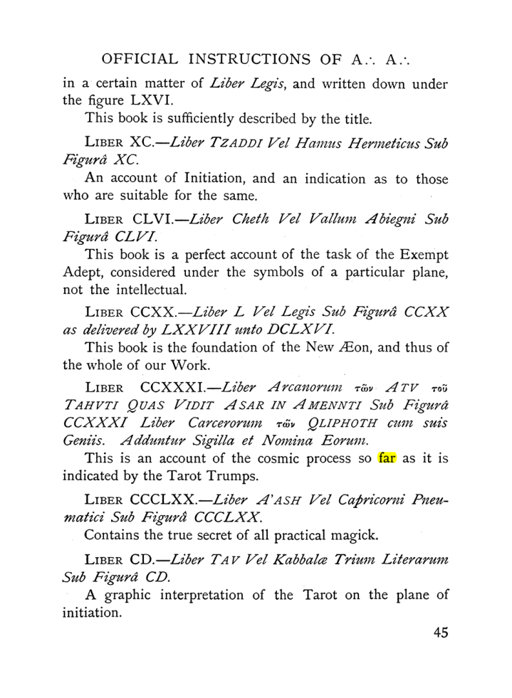 Original scan of The Equinox (Volume I, Number IX), PDF page 85