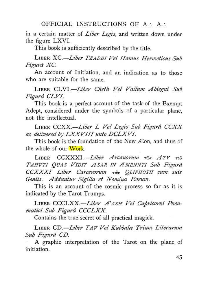 Original scan of The Equinox (Volume I, Number IX), PDF page 85