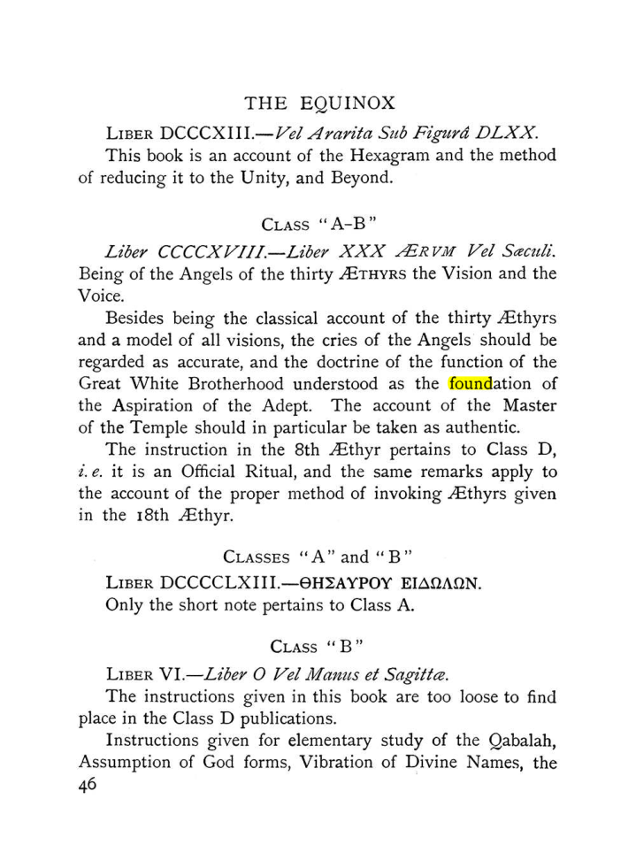 Original scan of The Equinox (Volume I, Number IX), PDF page 86