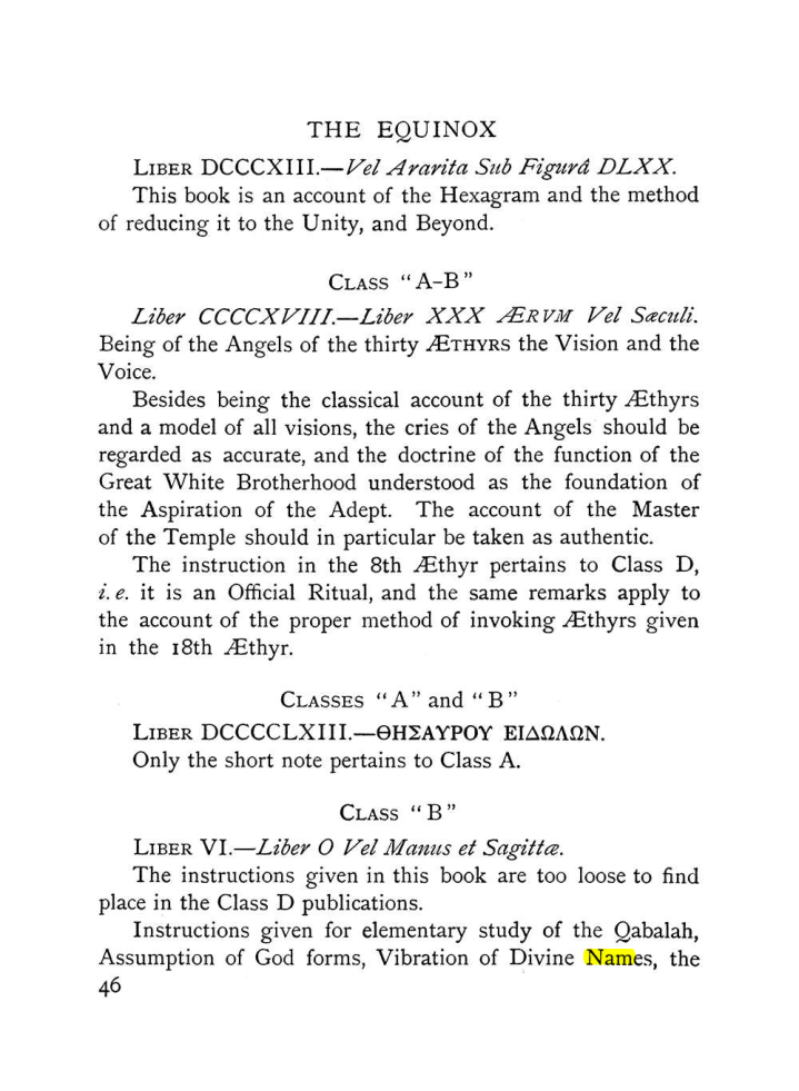 Original scan of The Equinox (Volume I, Number IX), PDF page 86