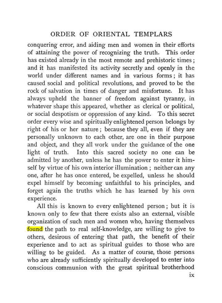 Original scan of The Equinox (Volume I, Number IX), PDF page 9