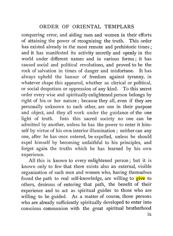 Original scan of The Equinox (Volume I, Number IX), PDF page 9