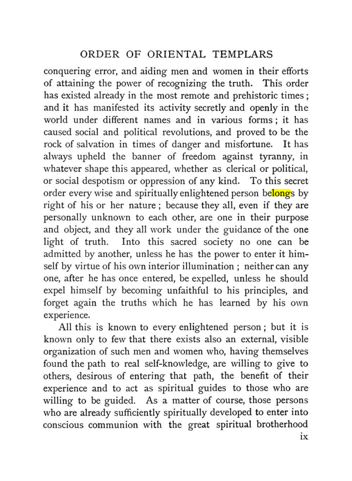 Original scan of The Equinox (Volume I, Number IX), PDF page 9