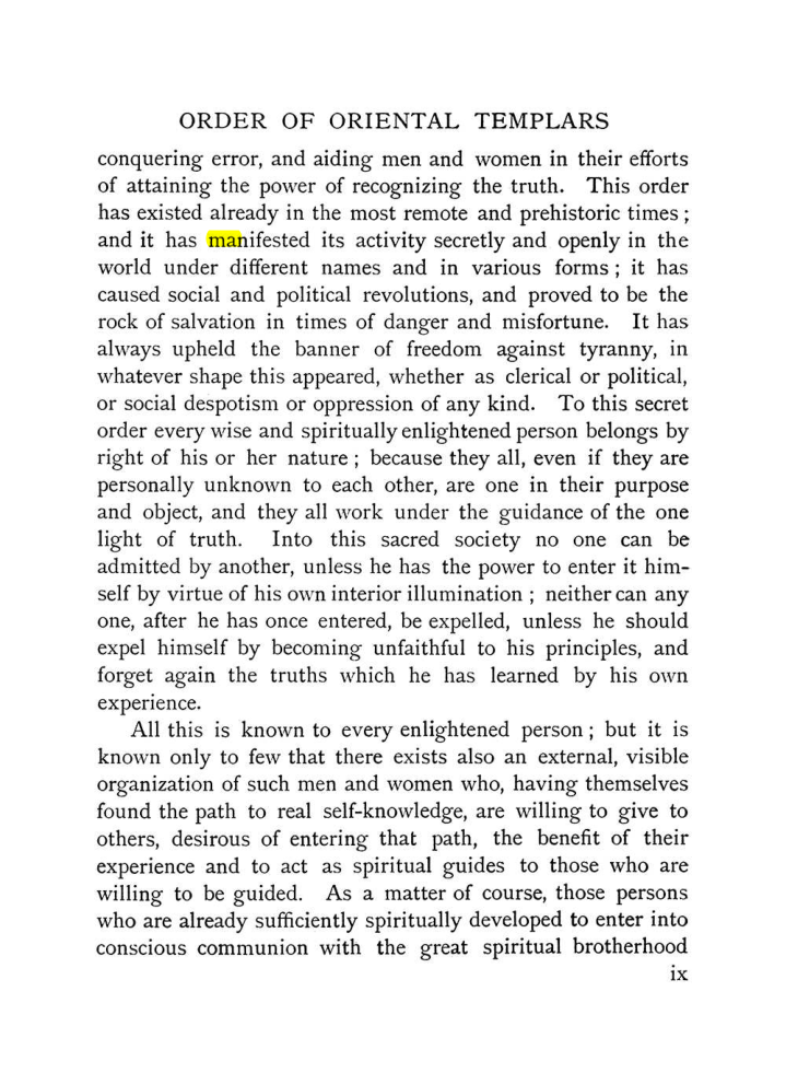 Original scan of The Equinox (Volume I, Number IX), PDF page 9