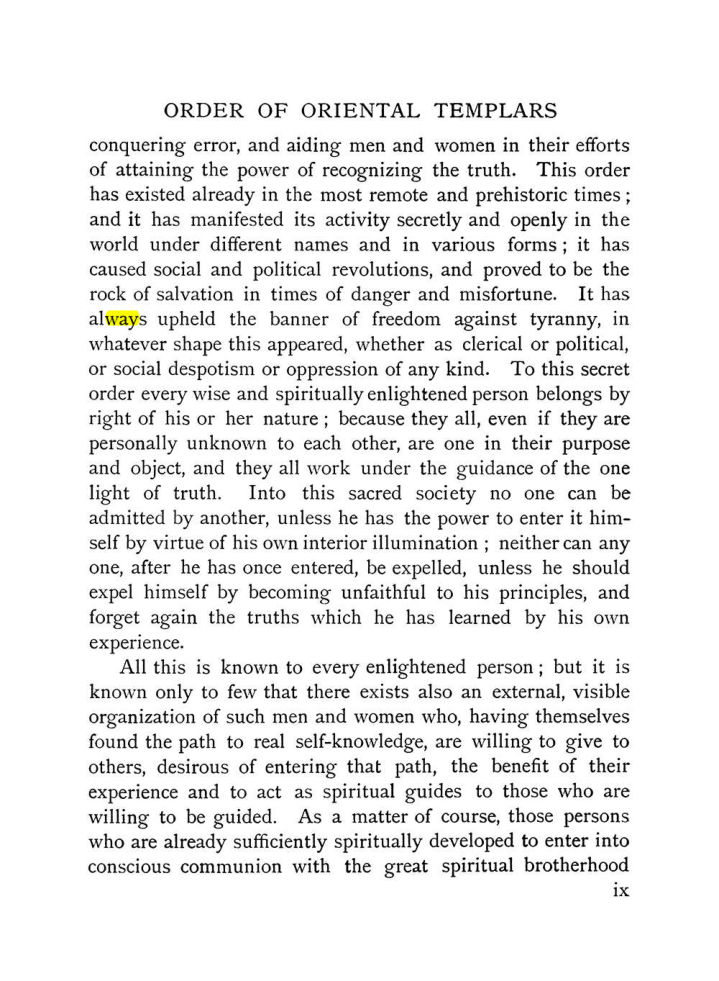 Original scan of The Equinox (Volume I, Number IX), PDF page 9