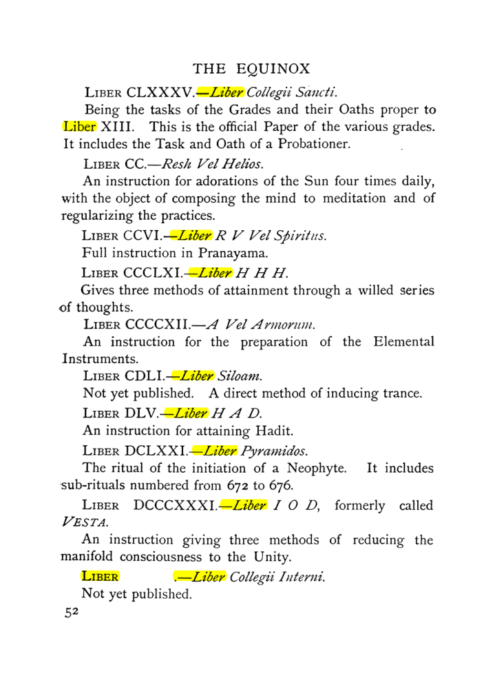 Original scan of The Equinox (Volume I, Number IX), PDF page 92