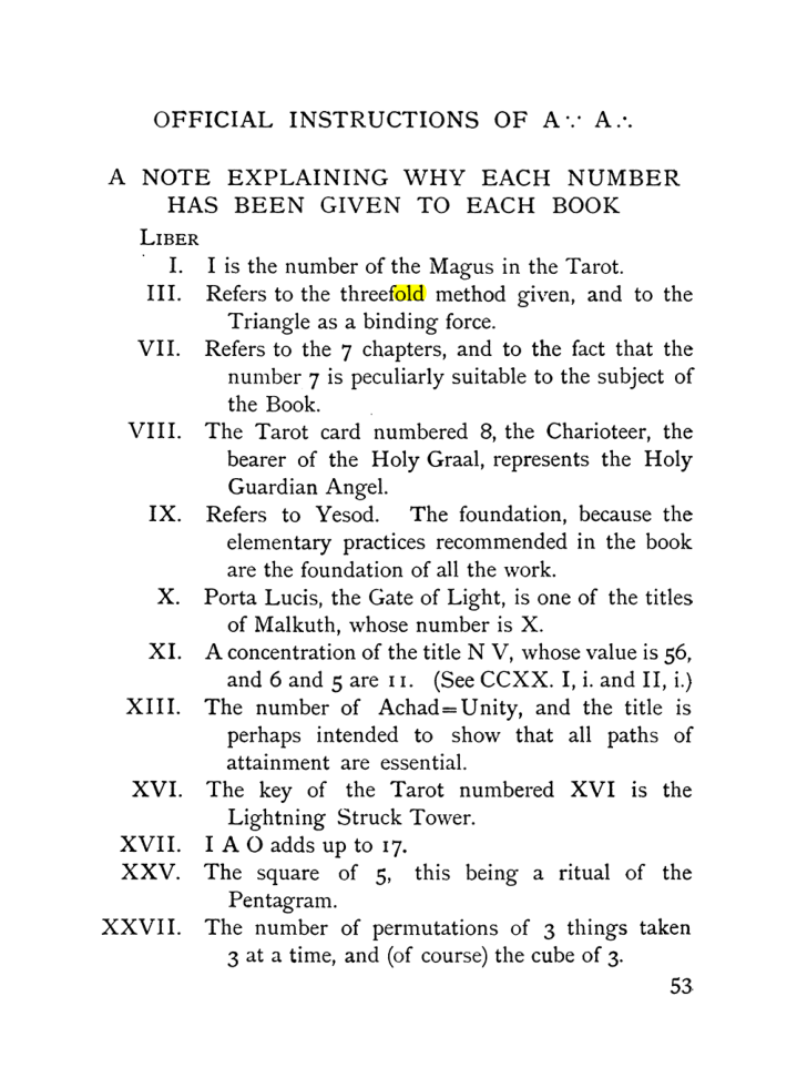 Original scan of The Equinox (Volume I, Number IX), PDF page 93