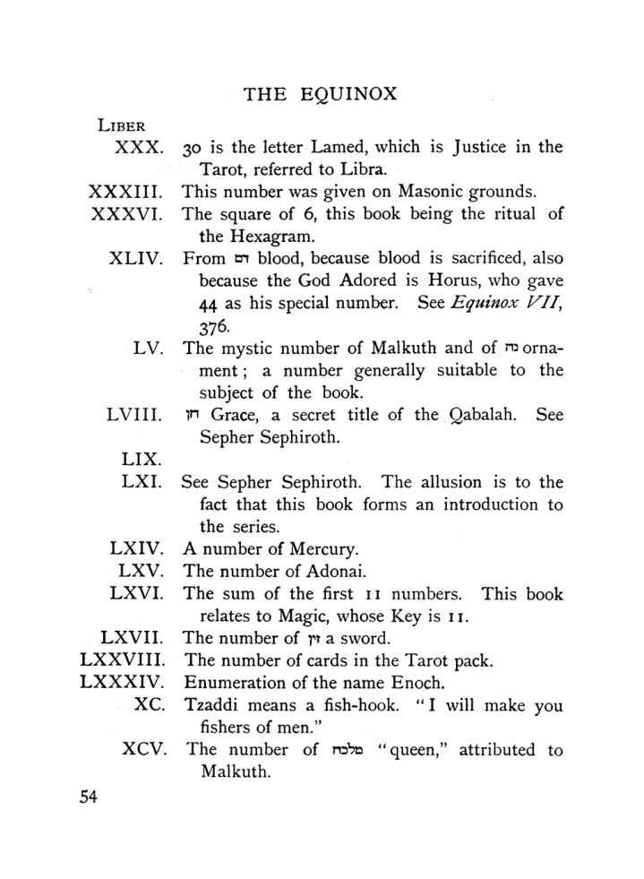 Original scan of The Equinox (Volume I, Number IX), PDF page 94