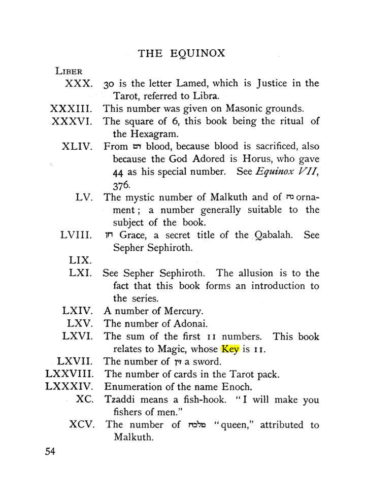 Original scan of The Equinox (Volume I, Number IX), PDF page 94