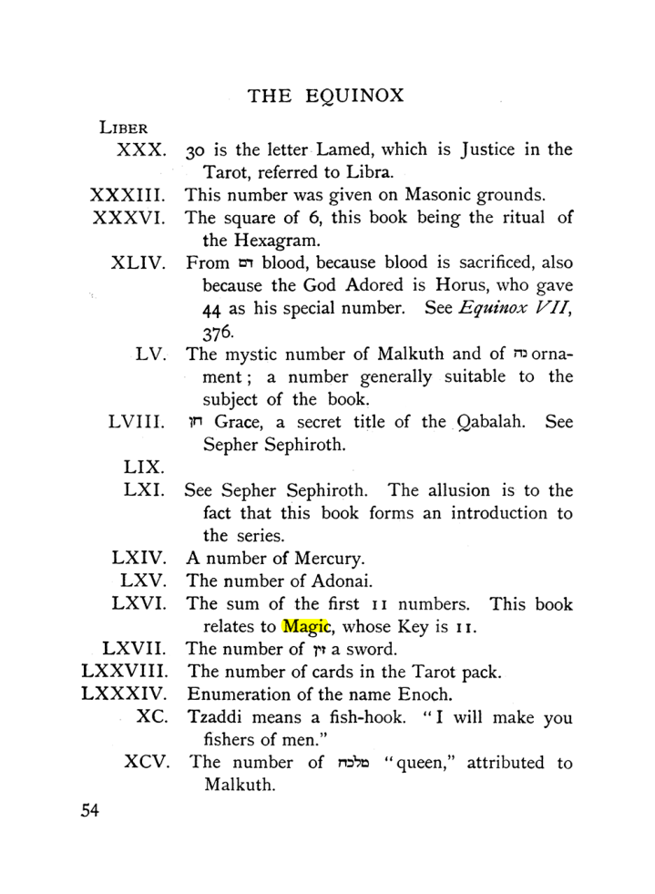Original scan of The Equinox (Volume I, Number IX), PDF page 94