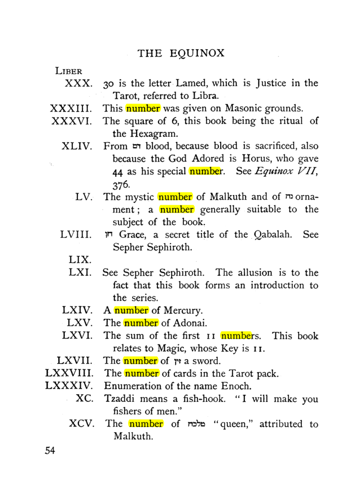 Original scan of The Equinox (Volume I, Number IX), PDF page 94
