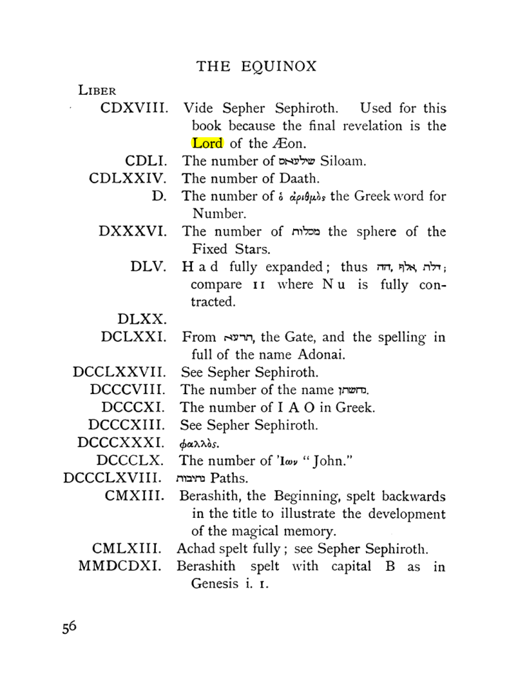 Original scan of The Equinox (Volume I, Number IX), PDF page 96