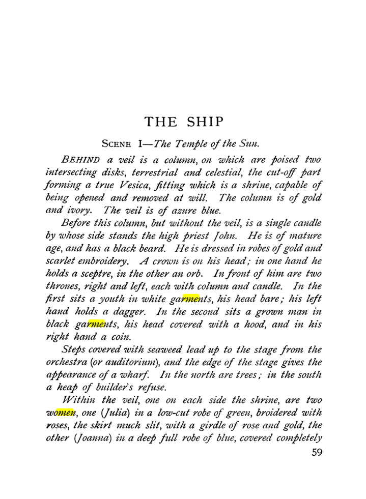 Original scan of The Equinox (Volume I, Number IX), PDF page 99