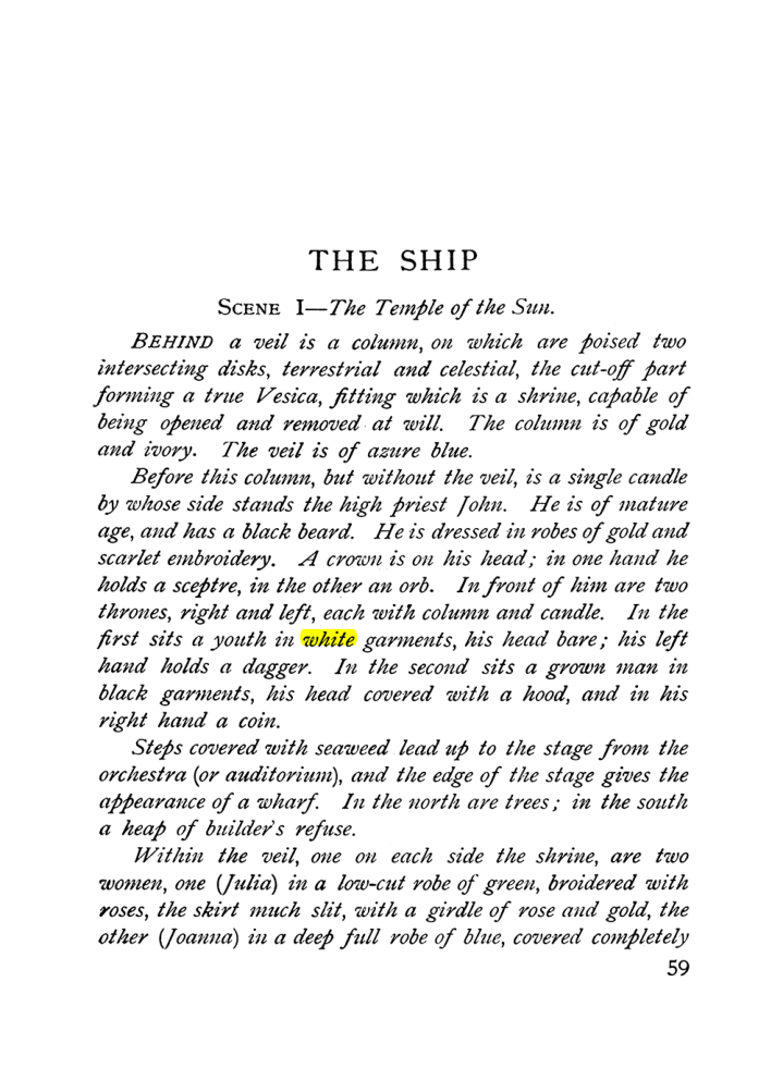Original scan of The Equinox (Volume I, Number IX), PDF page 99