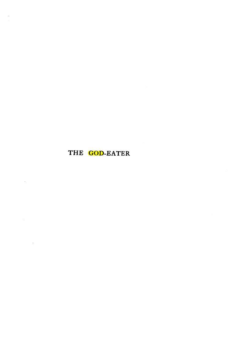 Original scan of The God-Eater, PDF page 3