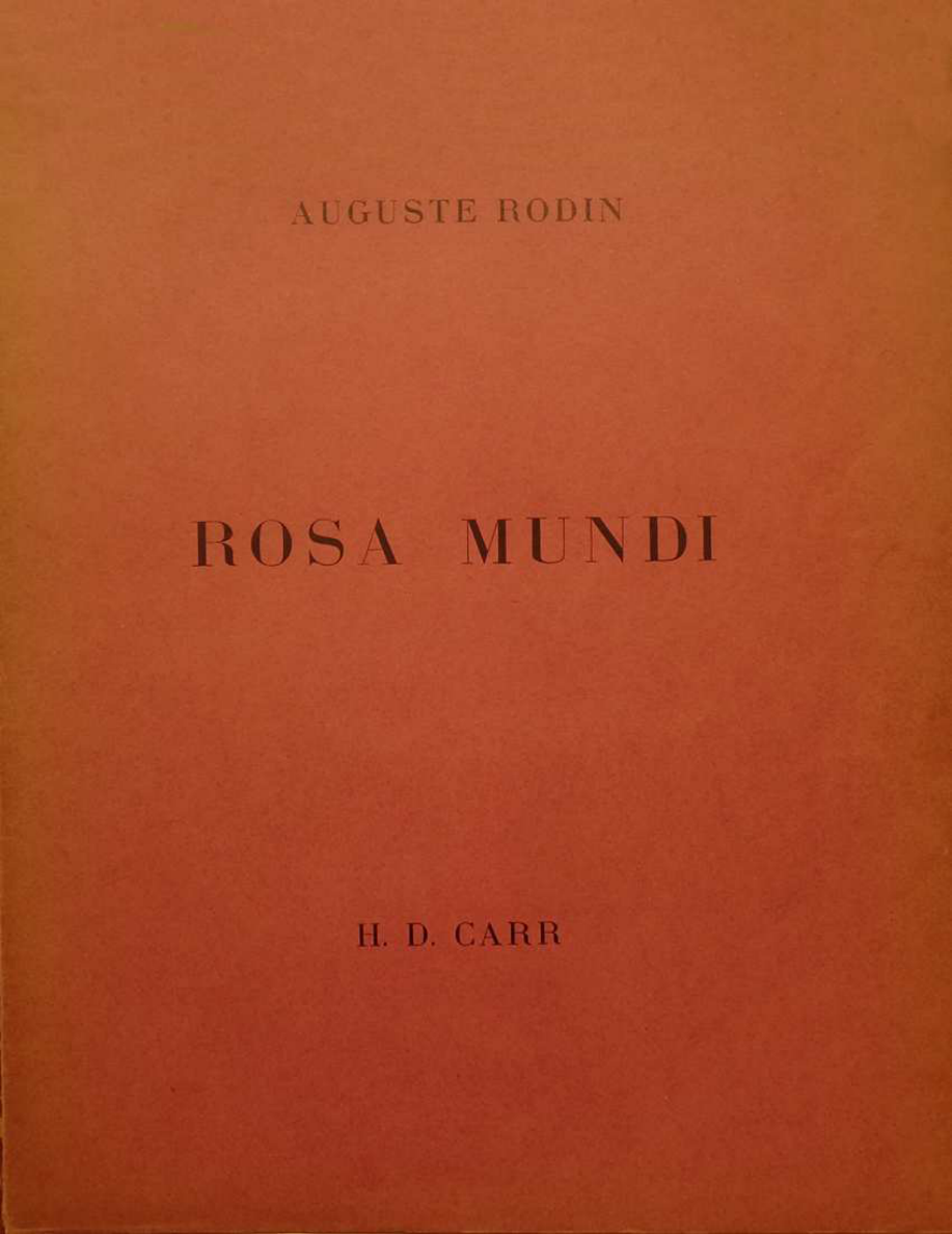 Original scan of Rosa Mundi, PDF page 1