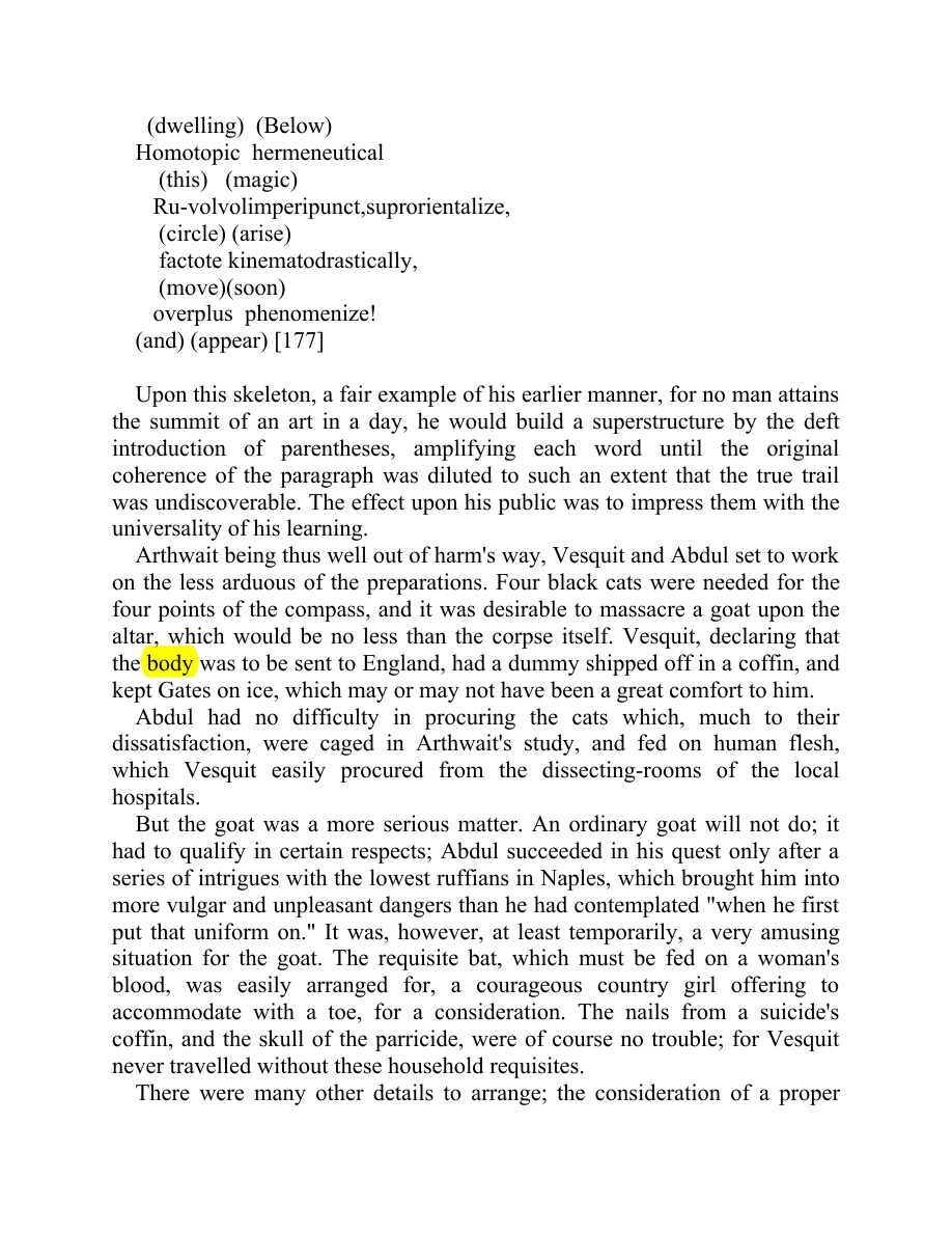 Original scan of Moonchild, PDF page 124