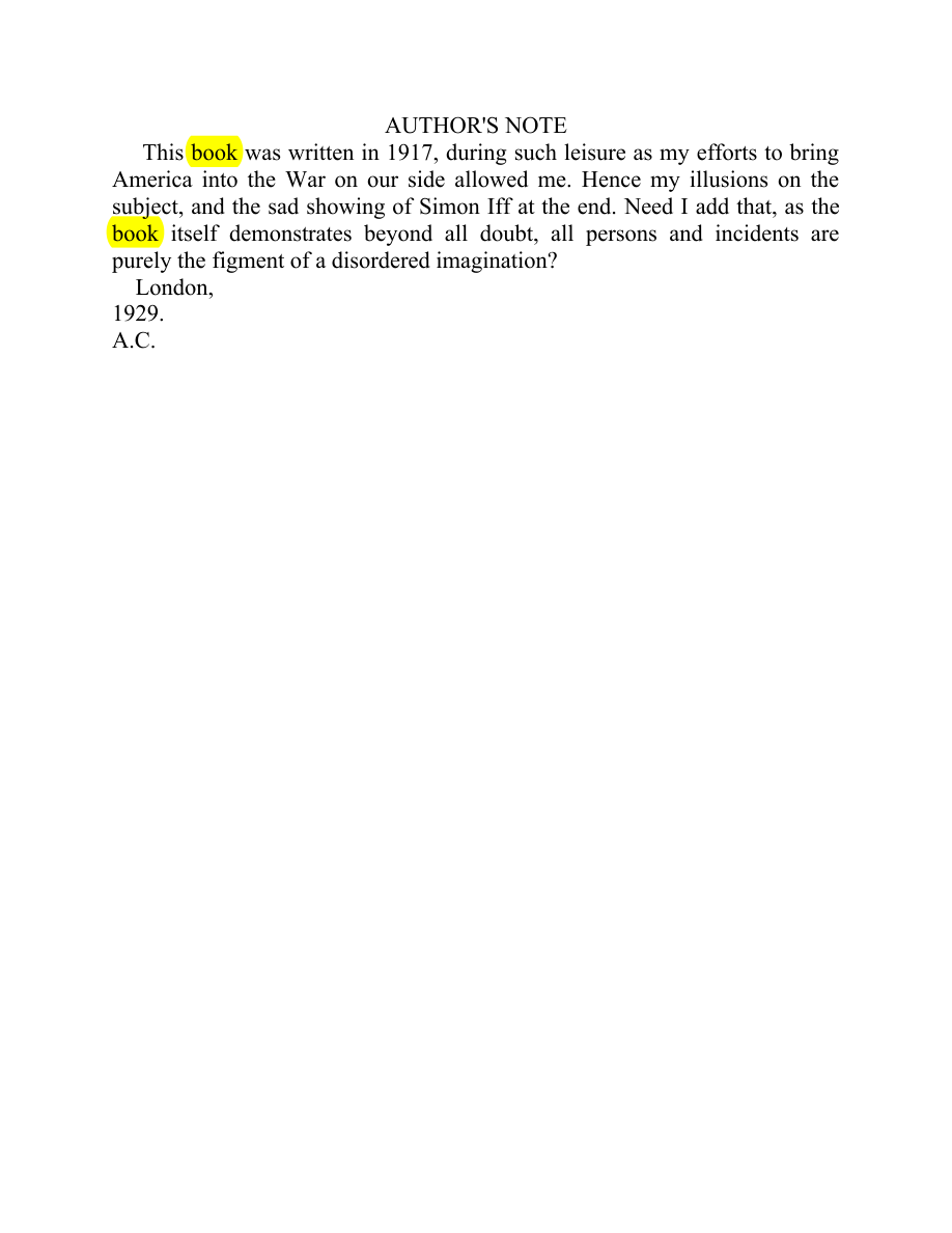 Original scan of Moonchild, PDF page 2