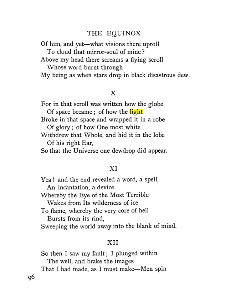 Original scan of The Equinox (Volume I, Number II), PDF page 106