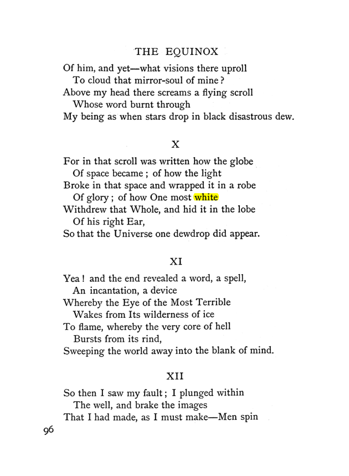 Original scan of The Equinox (Volume I, Number II), PDF page 106